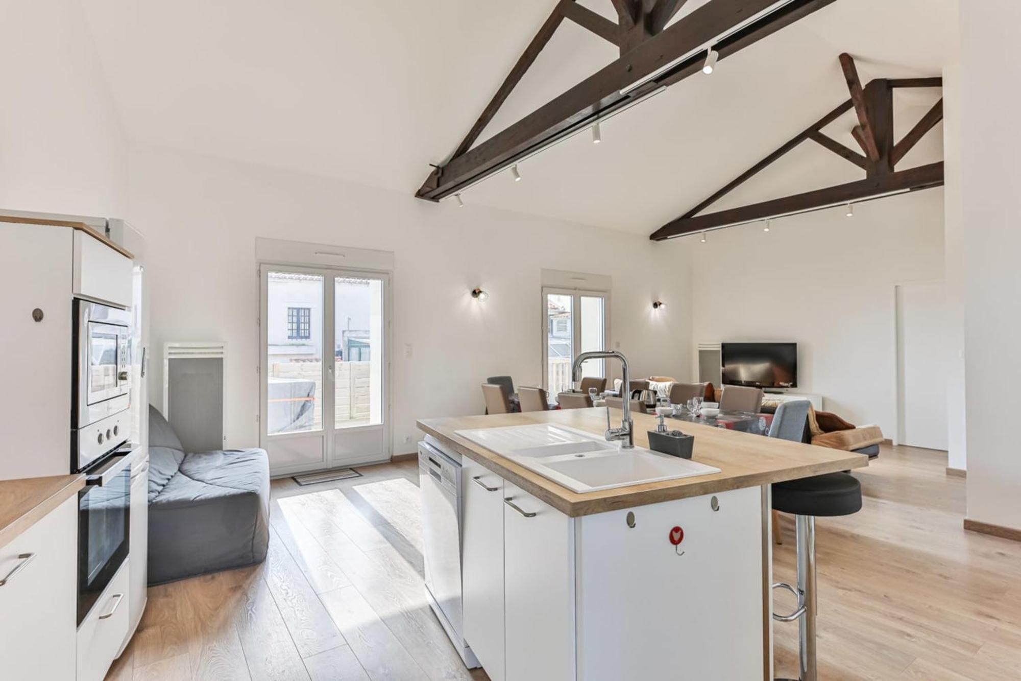Superbe appartement de 100m2 avec vue mer Saint-Jean-de-Monts Extérieur photo