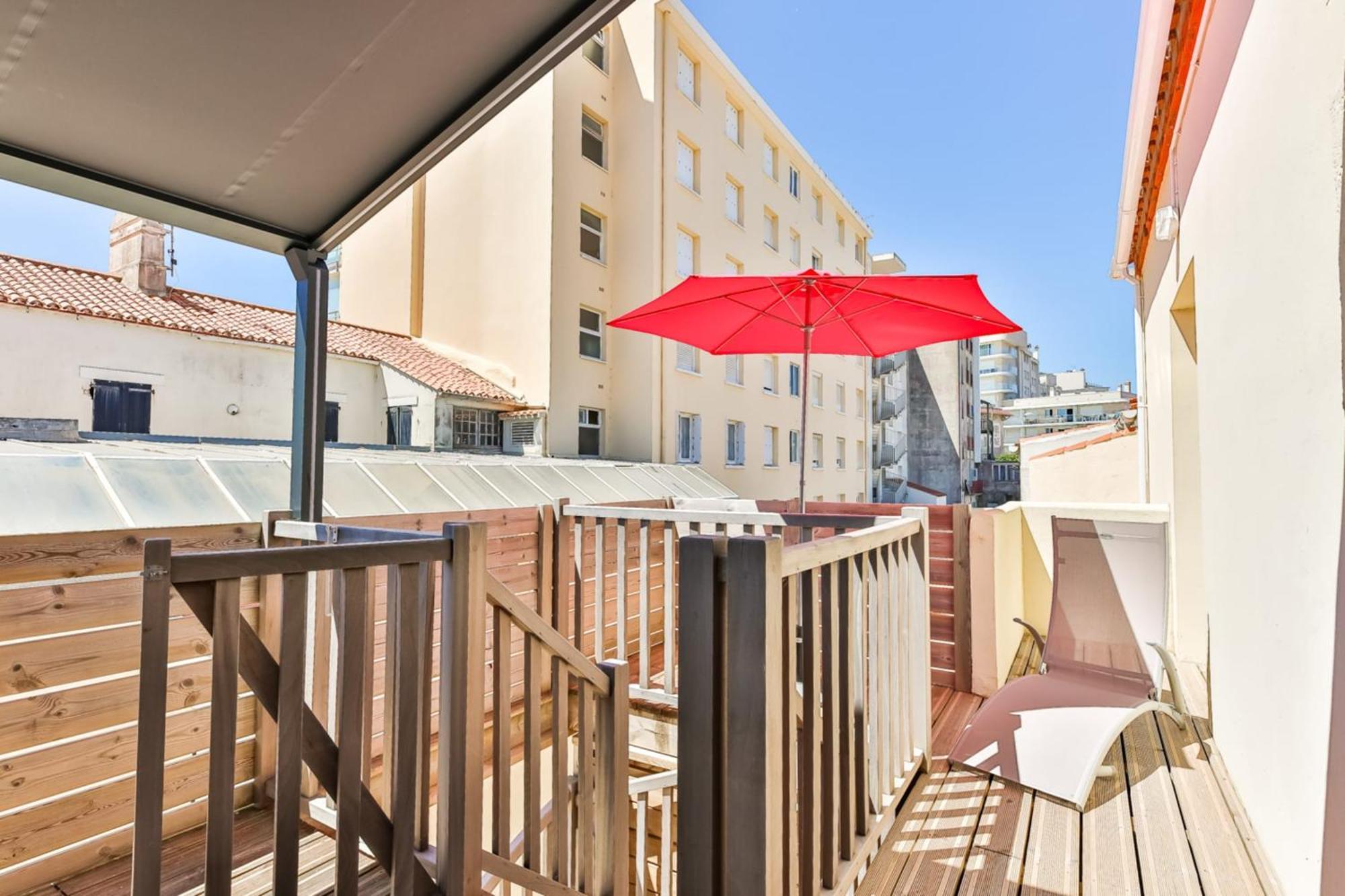 Superbe appartement de 100m2 avec vue mer Saint-Jean-de-Monts Extérieur photo